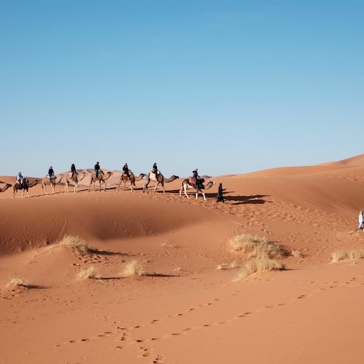 COMBO Aventure dans le Désert de Pierres et les Montagnes Jbilets : Quad et balade à dos de chameau