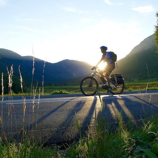 FAT-BIKE dans le chassé privé de Wolmar