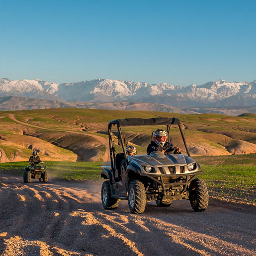 Buggy : Une excursion intégrale dans le désert rocheux d'Agafay