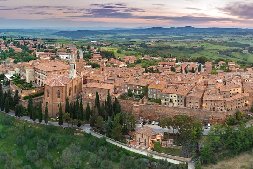 1. Pienza, une des plus belles villes du Val d'Orcia reconnue par l'Unesco