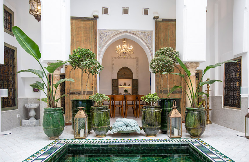 Découvrez 5 de nos plus beaux Riads dans la médina de Marrakech