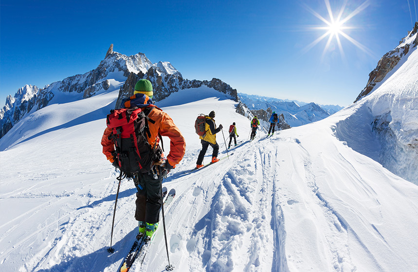 Les premières pistes pour apprendre le ski nordique