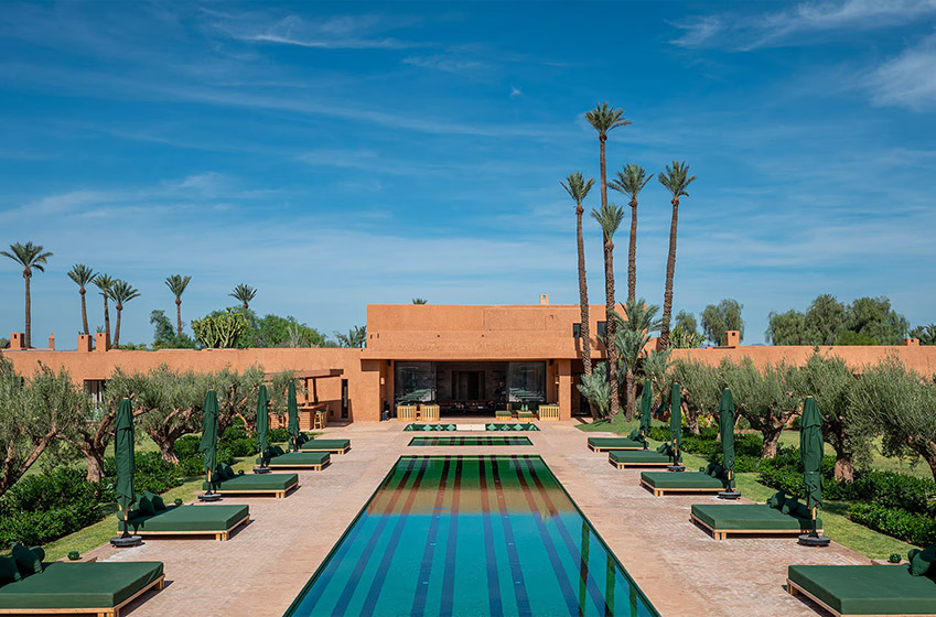 Le charme des villas au Maroc