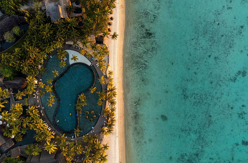 Réservez votre balade ou transfert aérien à l'Île Maurice