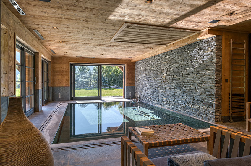 Top 8 : chalets avec piscine intérieure soigneusement sélectionnés