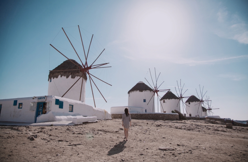 Mykonos, ville cosmopolite entre plages et patrimoine