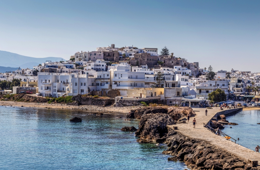 Naxos : grandes plages et nature généreuse