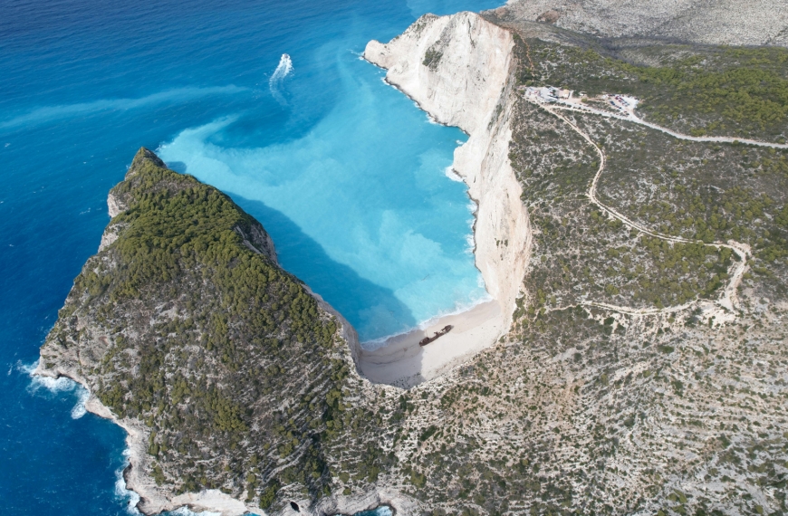 Zakynthos : sites naturels et faune marine