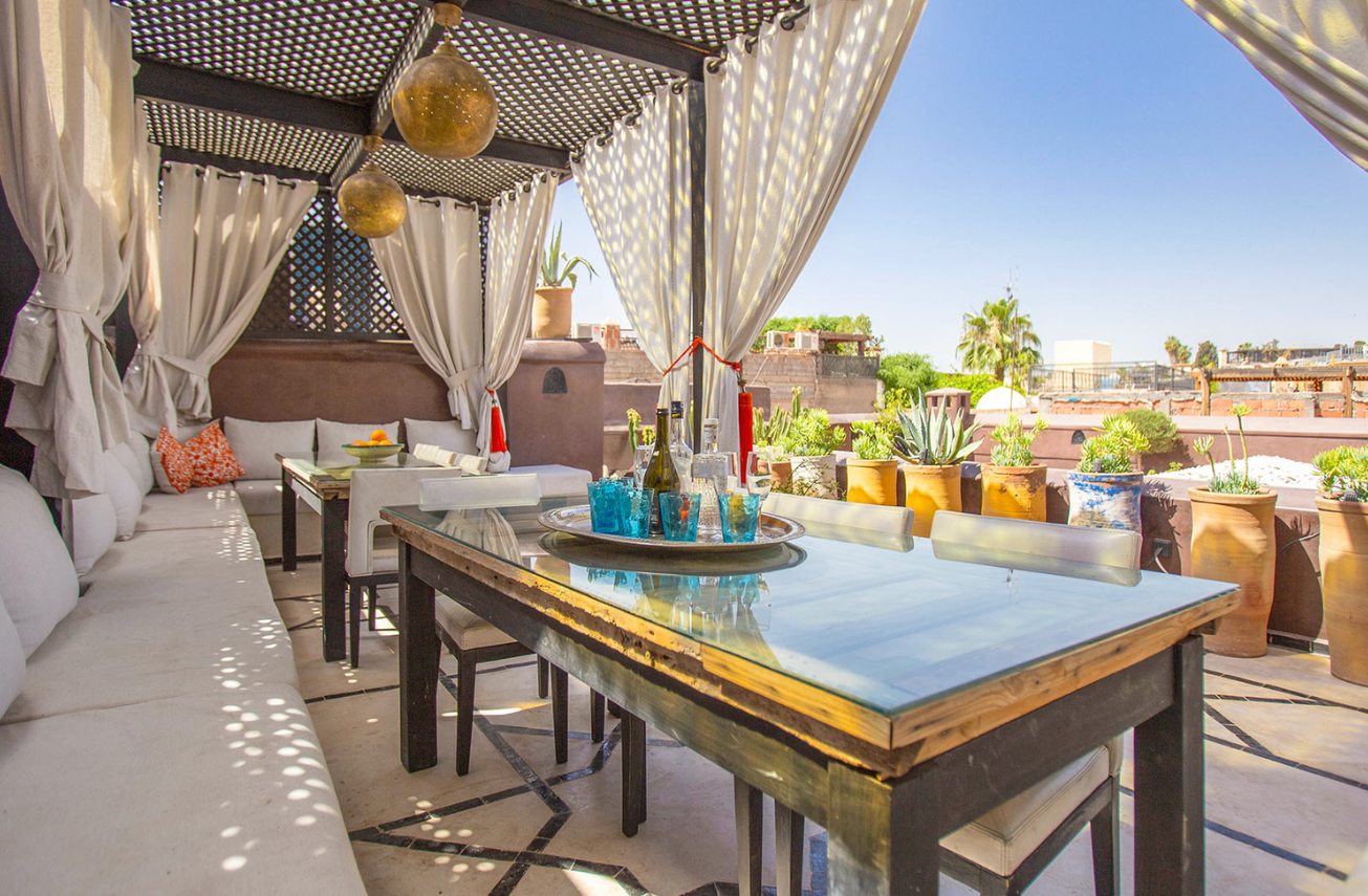 Les meilleurs rooftops de Marrakech : bars, restaurants et riads
