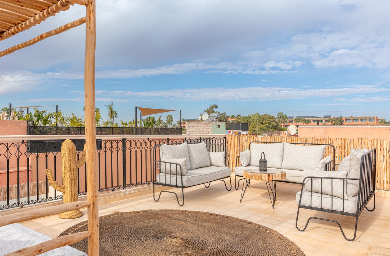 Où séjourner dans un riad avec rooftop et piscine à Marrakech