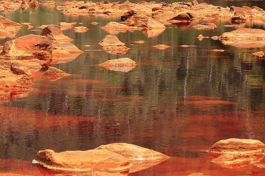Parc minier de RioTinto : la planète rouge de l'Andalousie