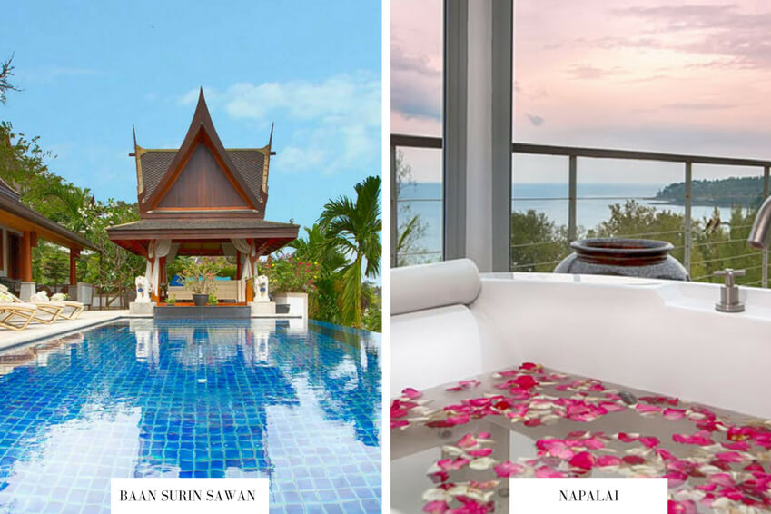 Nos villas à Surin Beach