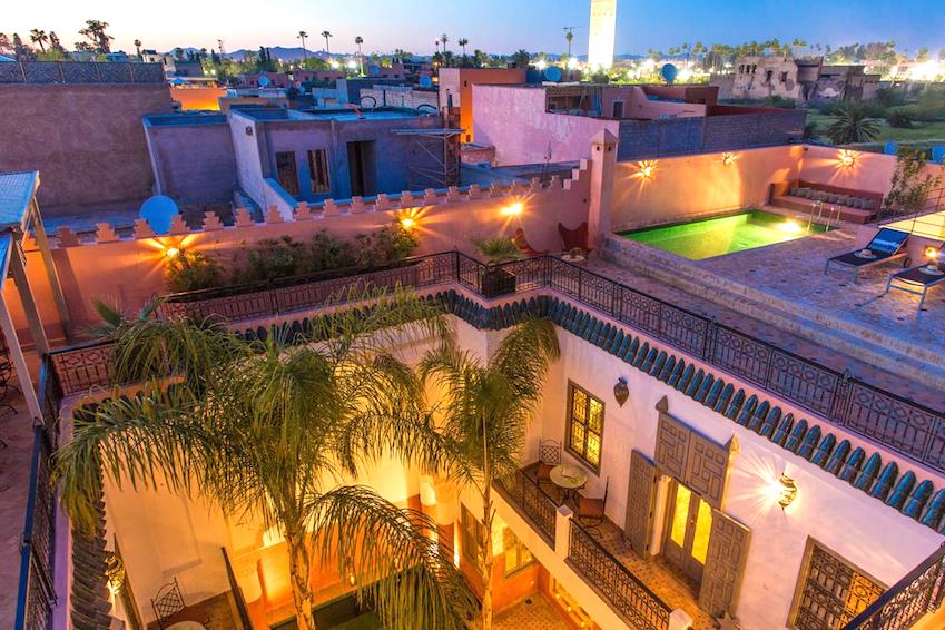 Quel riad choisir selon le nombre de voyageurs et dans quel quartier de Marrakech ?