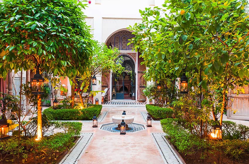 Dar Chibania : Inspiration mauresque et hammam à Marrakech