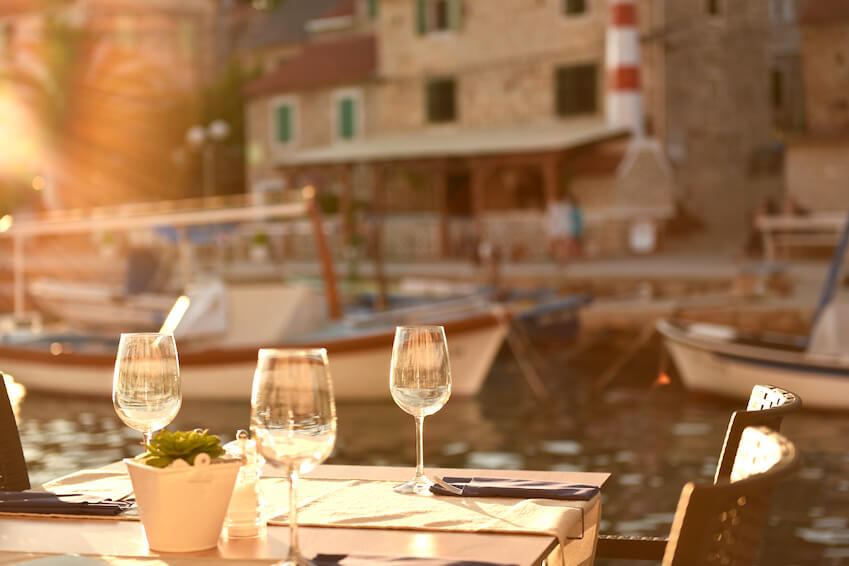 8) Une dégustation de vin à Korcula