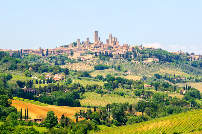 villes et villages pitoresques de toscane