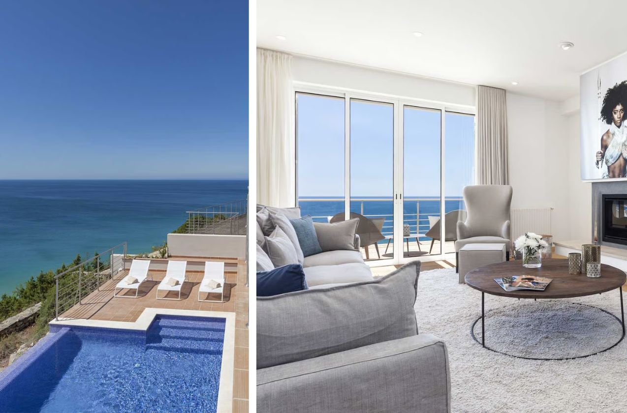 Villa Salema Vista : une villa avec piscine privée et vue sur l’Atlantique