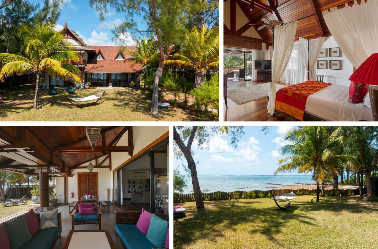 Villa Tiara : une villa de luxe avec vue sur le lagon à l’Île Maurice