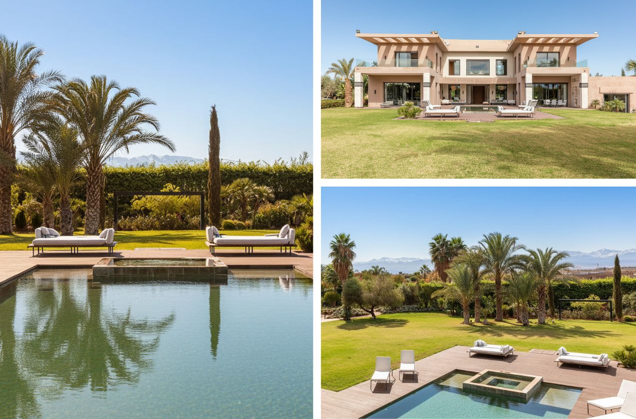 Villa Rose de l’Atlas : une villa de luxe avec vue sur l’Atlas
