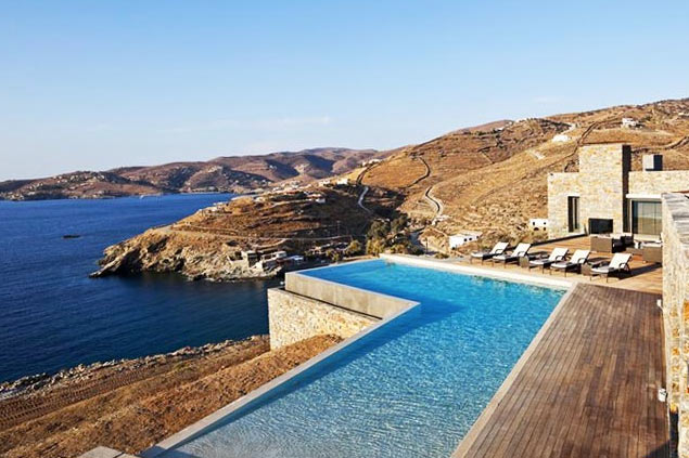 Louer une maison de luxe à Kea