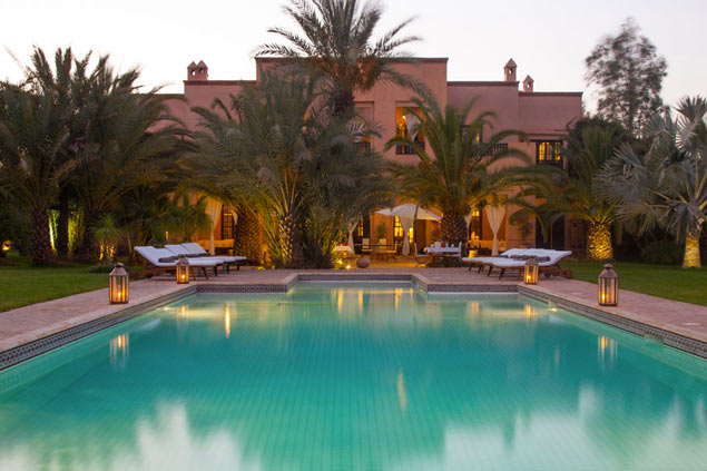 Louer une villa de luxe dans la Palmeraie de Marrakech