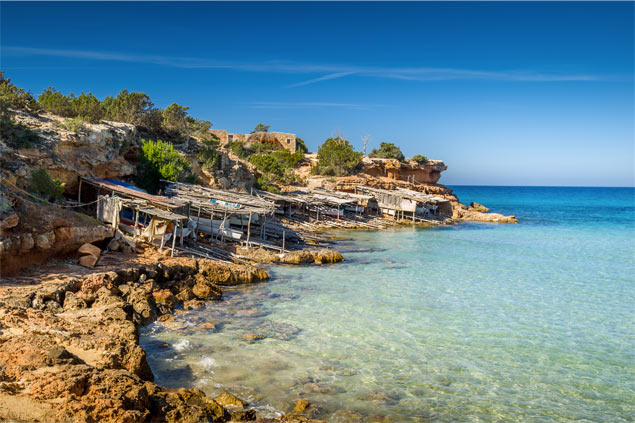 Location de villas de luxe et maisons de charme à Formentera, Espagne