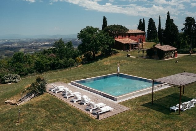 Location de villa de luxe dans le Val d'Orcia