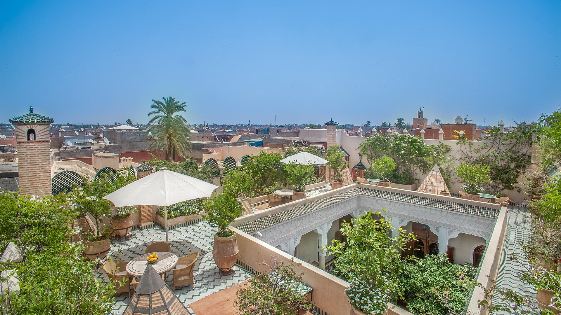 Villa Riad Laurence Olivier, Location à Marrakech