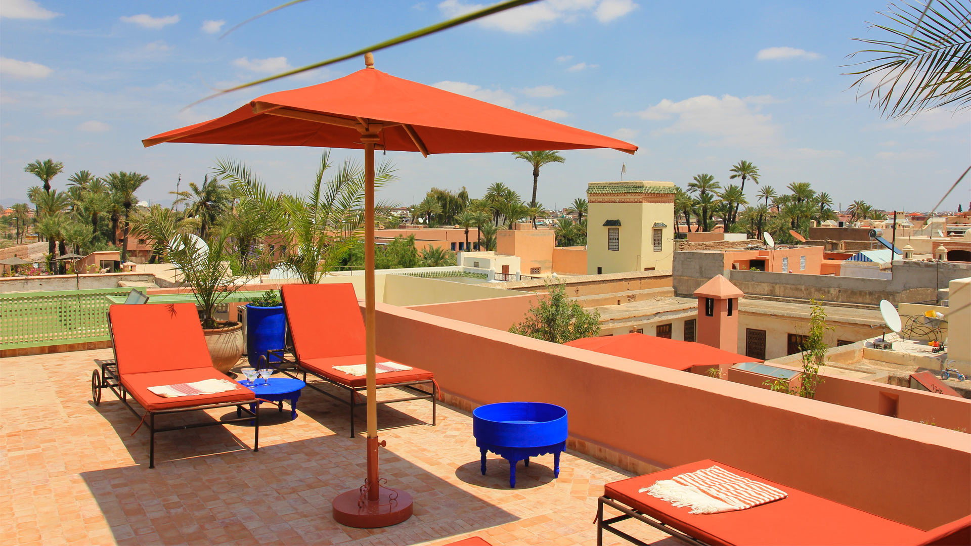 Villa Riad Kerkeden, Location à Marrakech