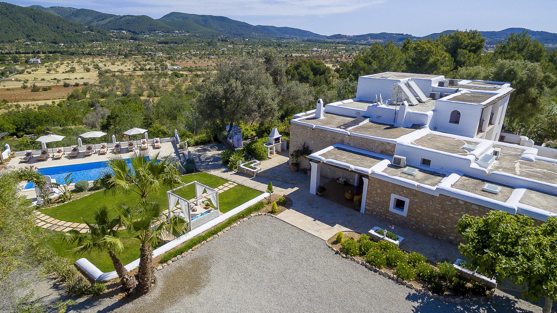 Villa Font d'atzaro, Location à Ibiza
