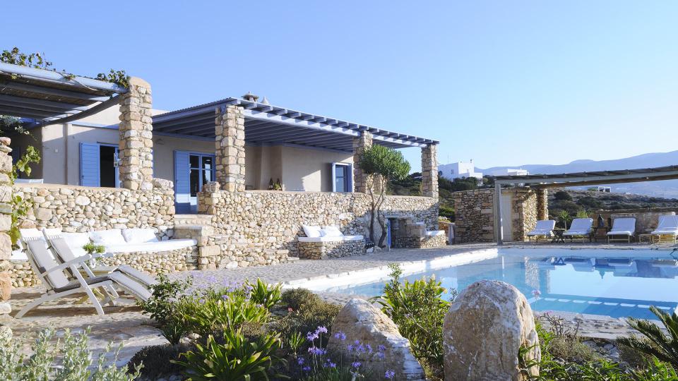 Villa Narcisse II Villa à louer à Paros, Makria Myti Villanovo