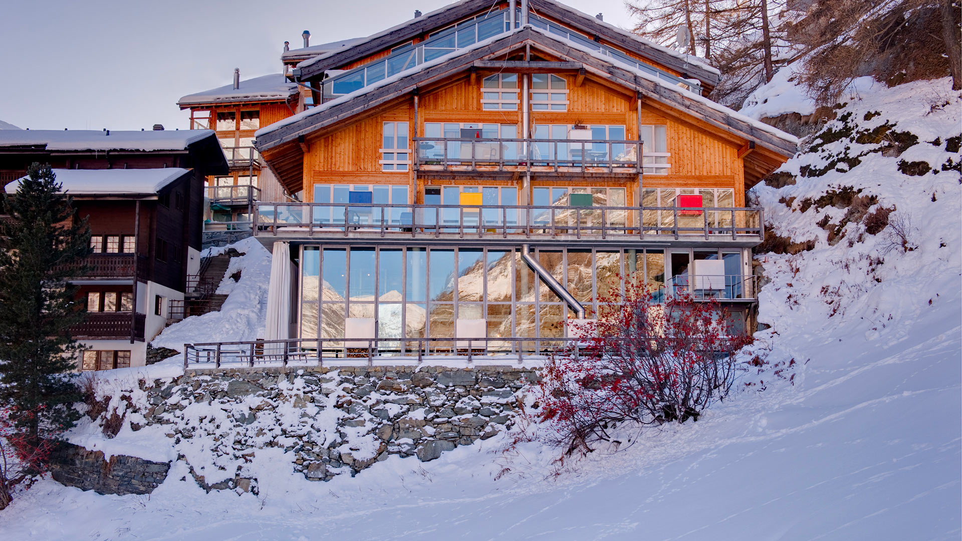 Villa Chalet Julen Loft, Location à Alpes suisses