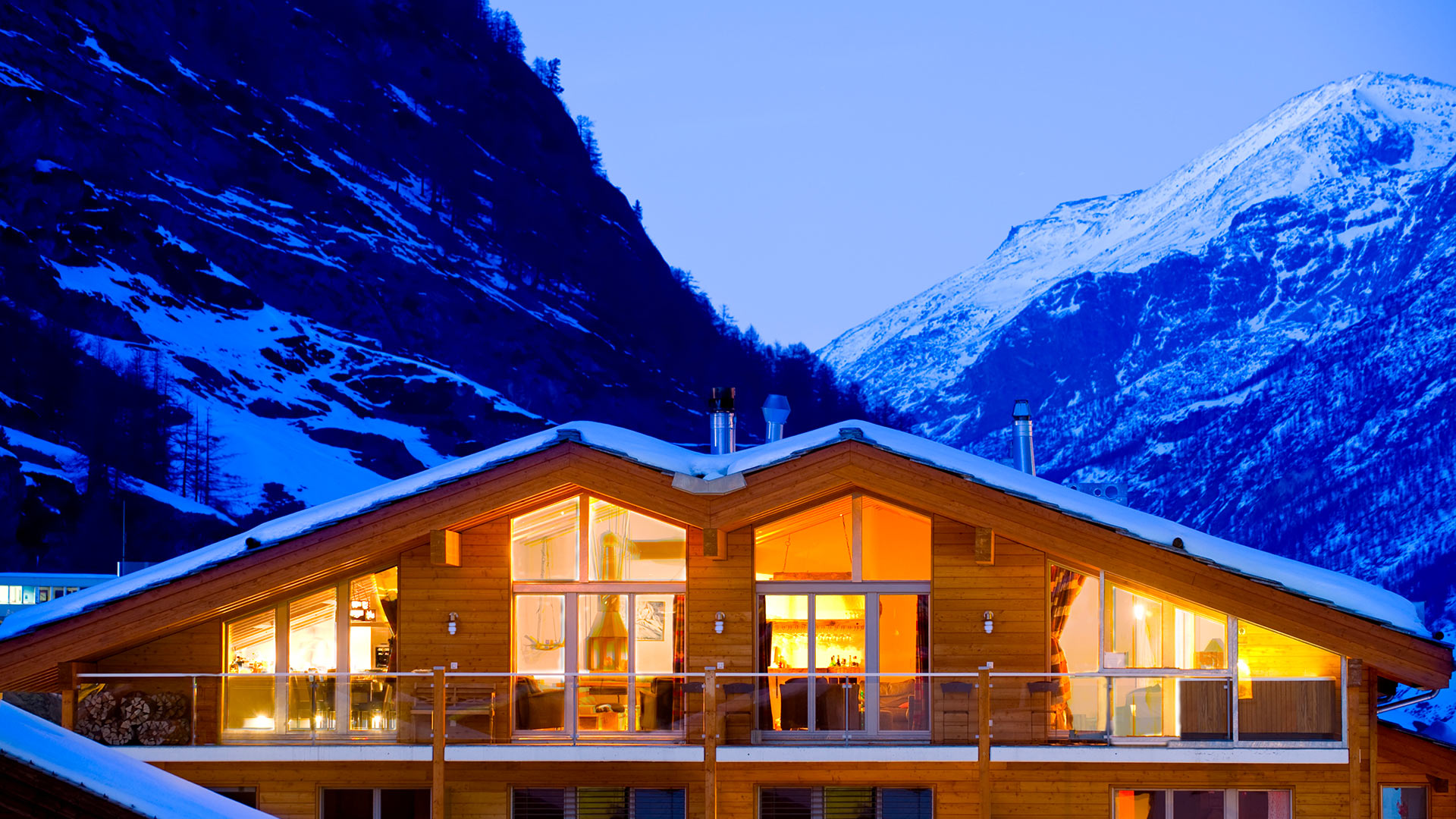 Villa Chalet du Grand Cerf, Location à Alpes suisses