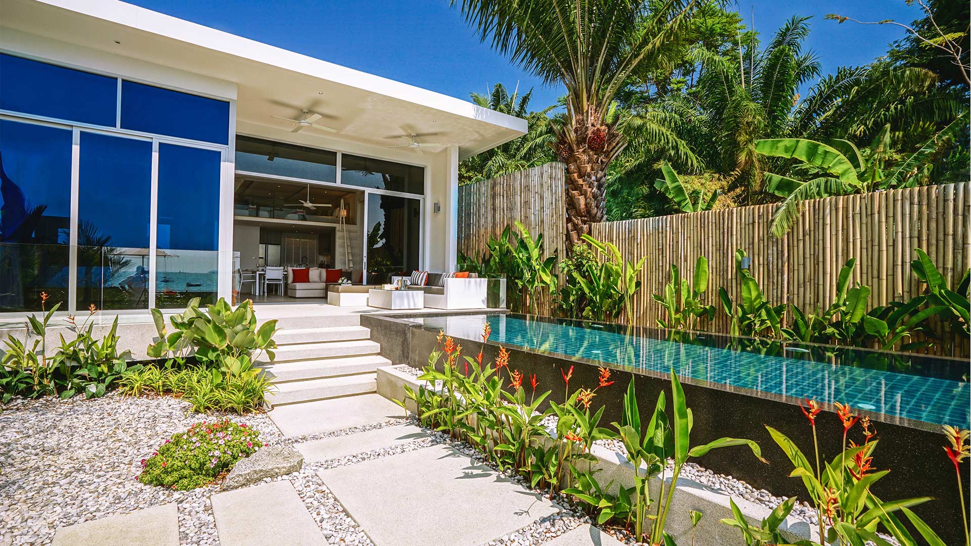 The Beach House Villa Mieten In Phuket Bucht Von Ao Yon Villanovo