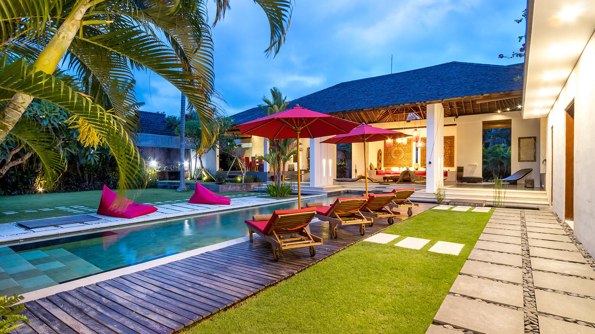  Villa  Arte Villa   louer   Bali  Sud Ouest Seminyak 