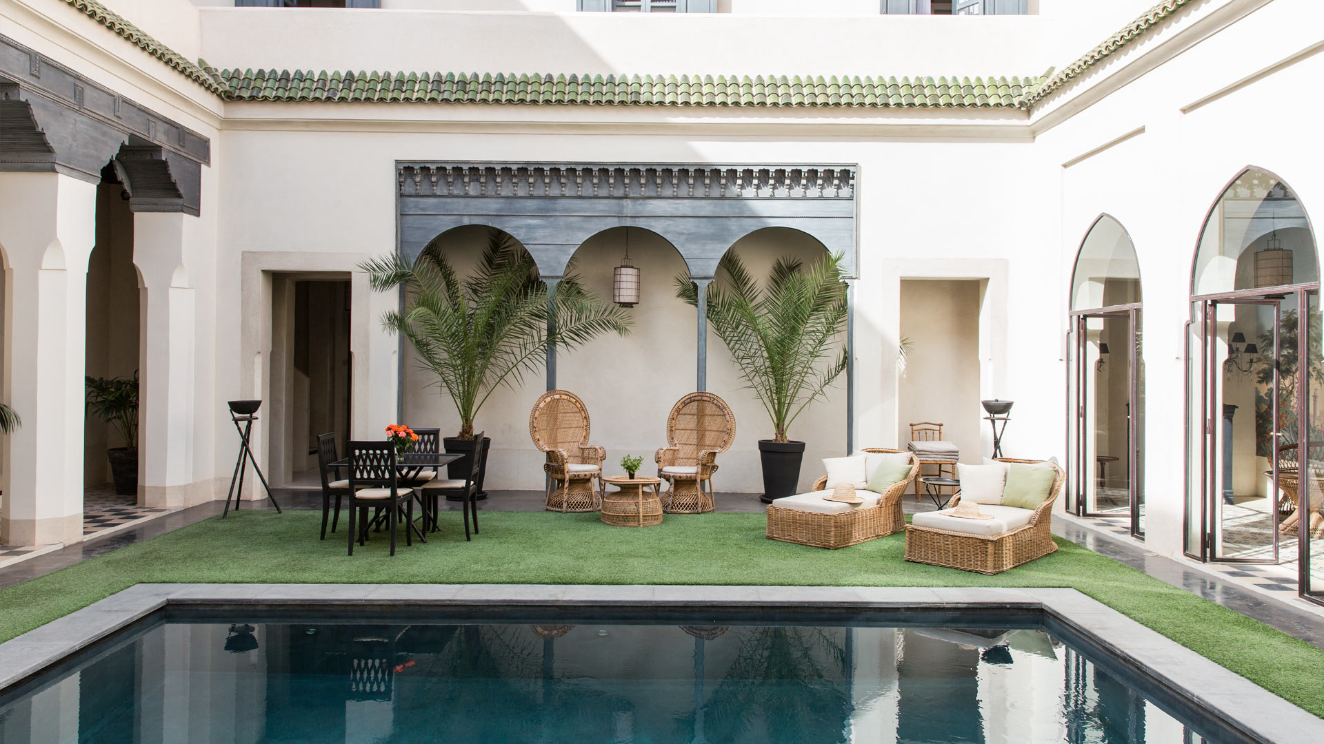 Villa Riad Derb Sraghna, Location à Marrakech