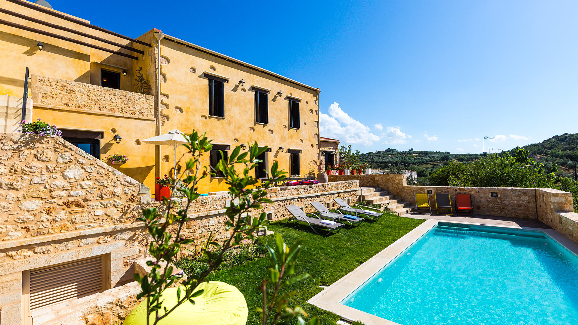 Villa Erondas Ii Villa Mieten In Kreta Rethymno Villanovo