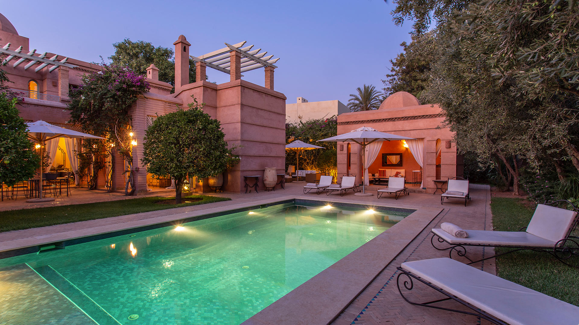 Villa Dar Zarra, Location à Marrakech
