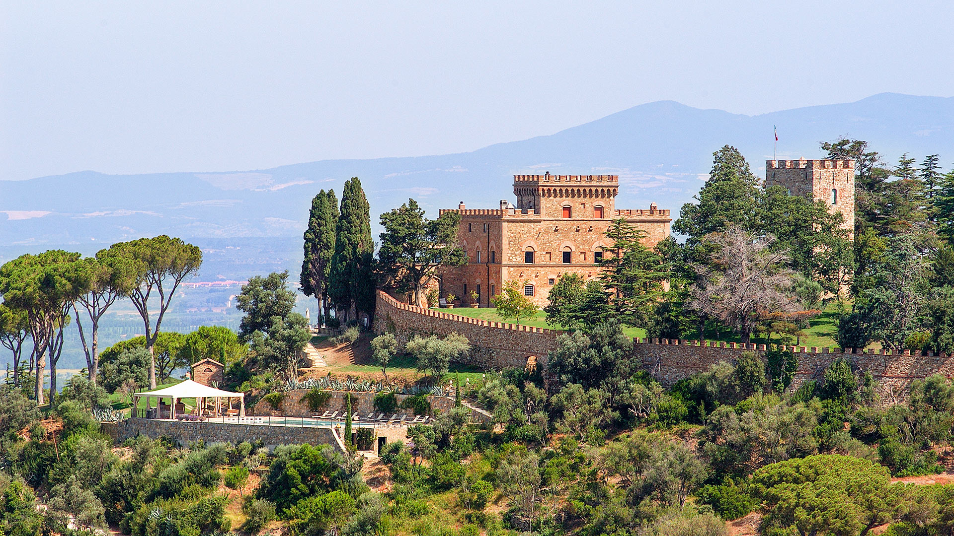 Villa Castello Castagneto, Location à Toscane